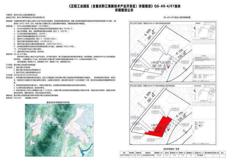 重庆市黔江区规划和自然资源局城乡规划公告及公示详细规划调整类